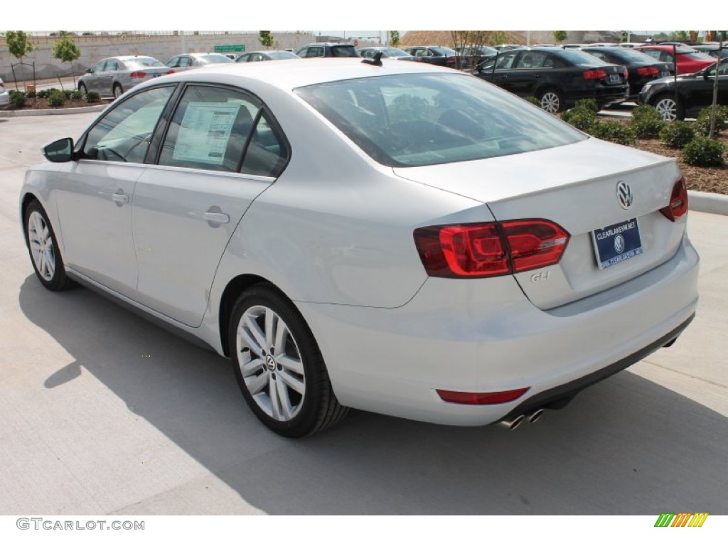 2013 Jetta GLI - Frost Silver Metallic / Titan Black photo #7