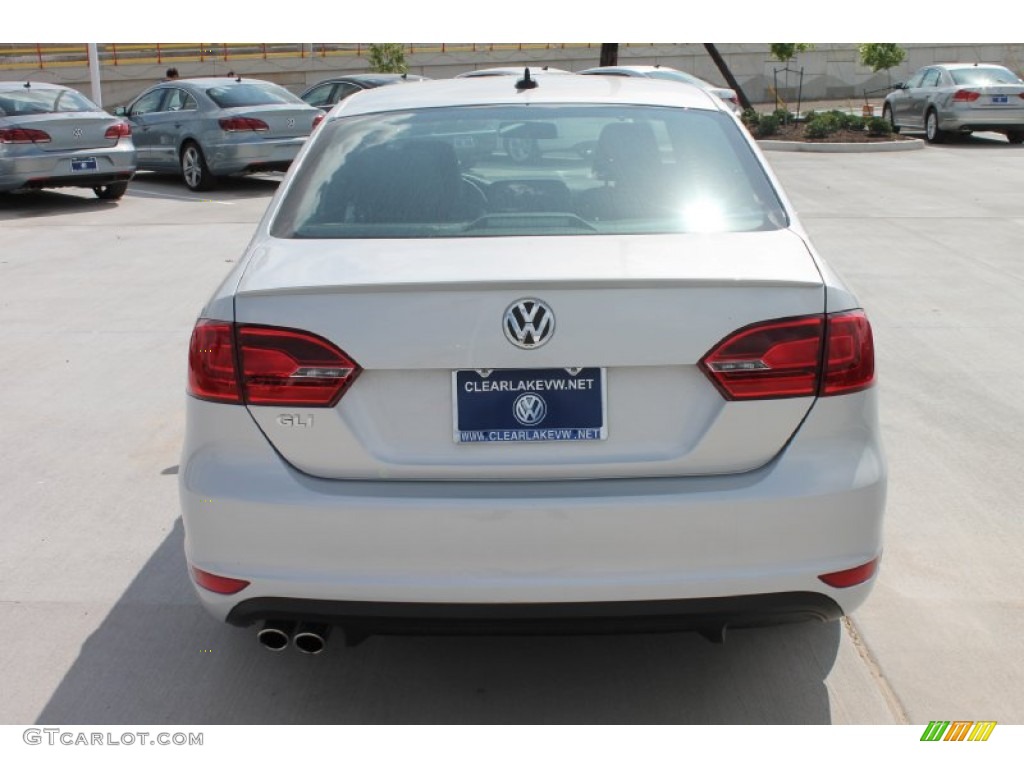 2013 Jetta GLI - Frost Silver Metallic / Titan Black photo #8