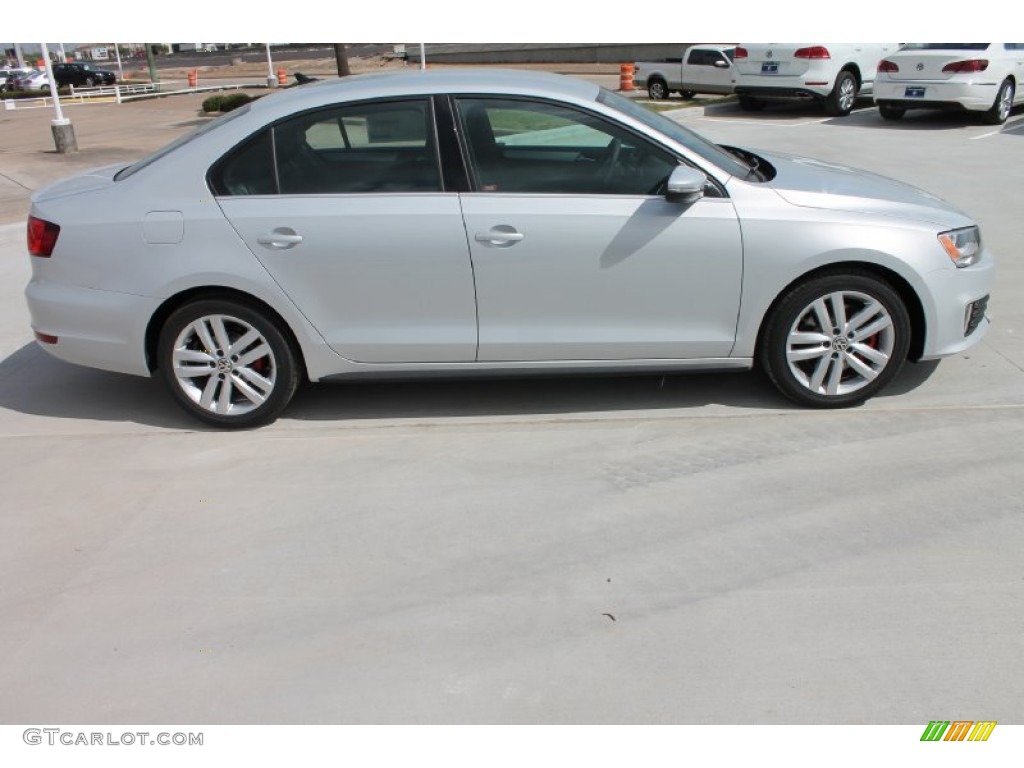 2013 Jetta GLI - Frost Silver Metallic / Titan Black photo #11