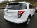 2014 Oxford White Ford Explorer XLT 4WD  photo #2