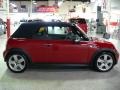 2006 Chili Red Mini Cooper S Convertible  photo #8