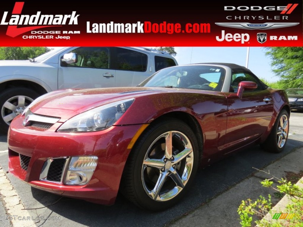 2009 Sky Red Line Ruby Red Special Edition Roadster - Ruby Red / Black photo #1