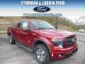 2014 Ruby Red Ford F150 FX4 SuperCab 4x4  photo #1