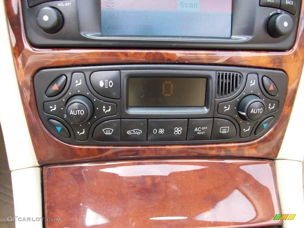 2004 CLK 500 Cabriolet - Cadet Blue Metallic / Stone photo #29