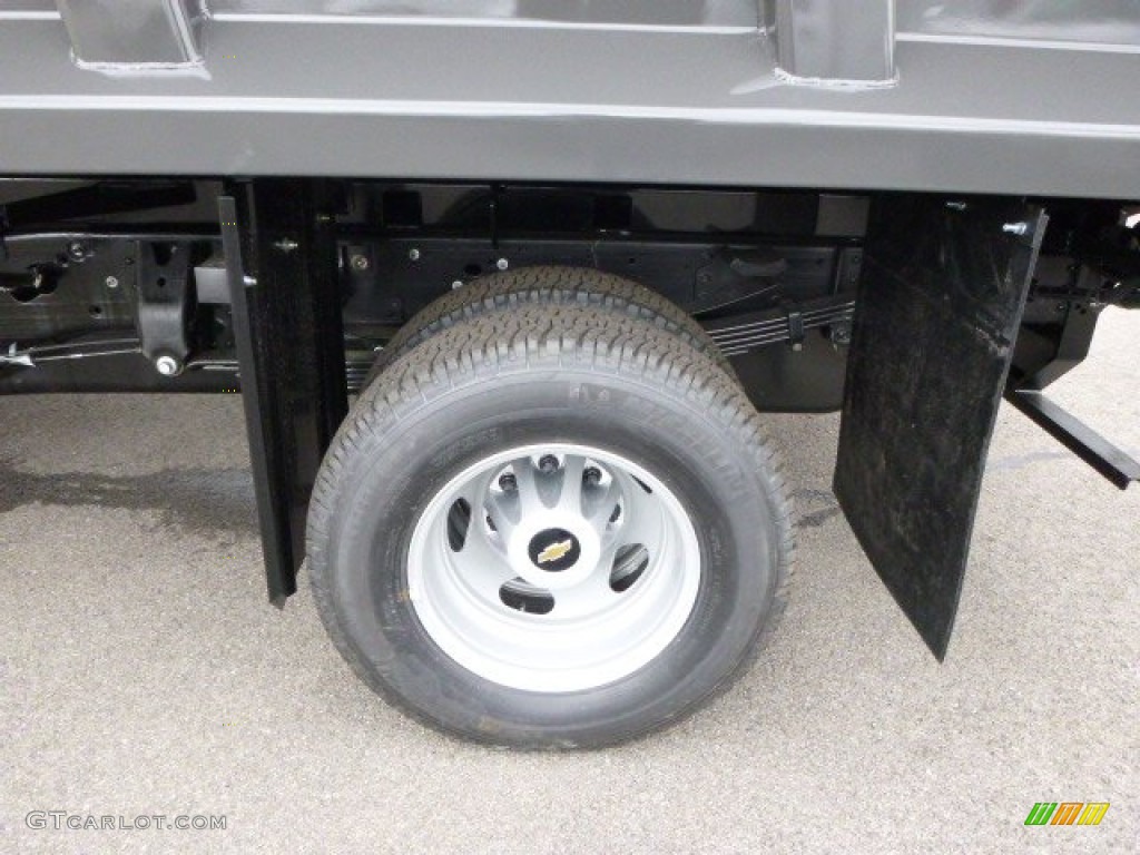 2015 Chevrolet Silverado 3500HD WT Regular Cab Dump Truck Wheel Photo #93110042