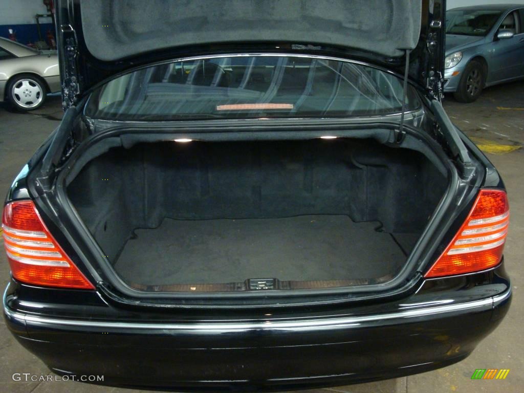 2004 S 500 4Matic Sedan - Black / Charcoal photo #7