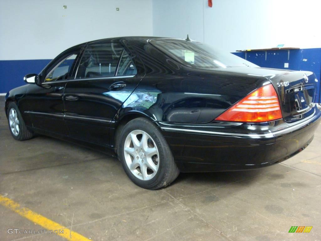 2004 S 500 4Matic Sedan - Black / Charcoal photo #8