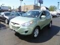 2011 Kiwi Green Hyundai Tucson GLS AWD  photo #3