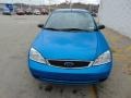 2007 Aqua Blue Metallic Ford Focus ZX4 SE Sedan  photo #4