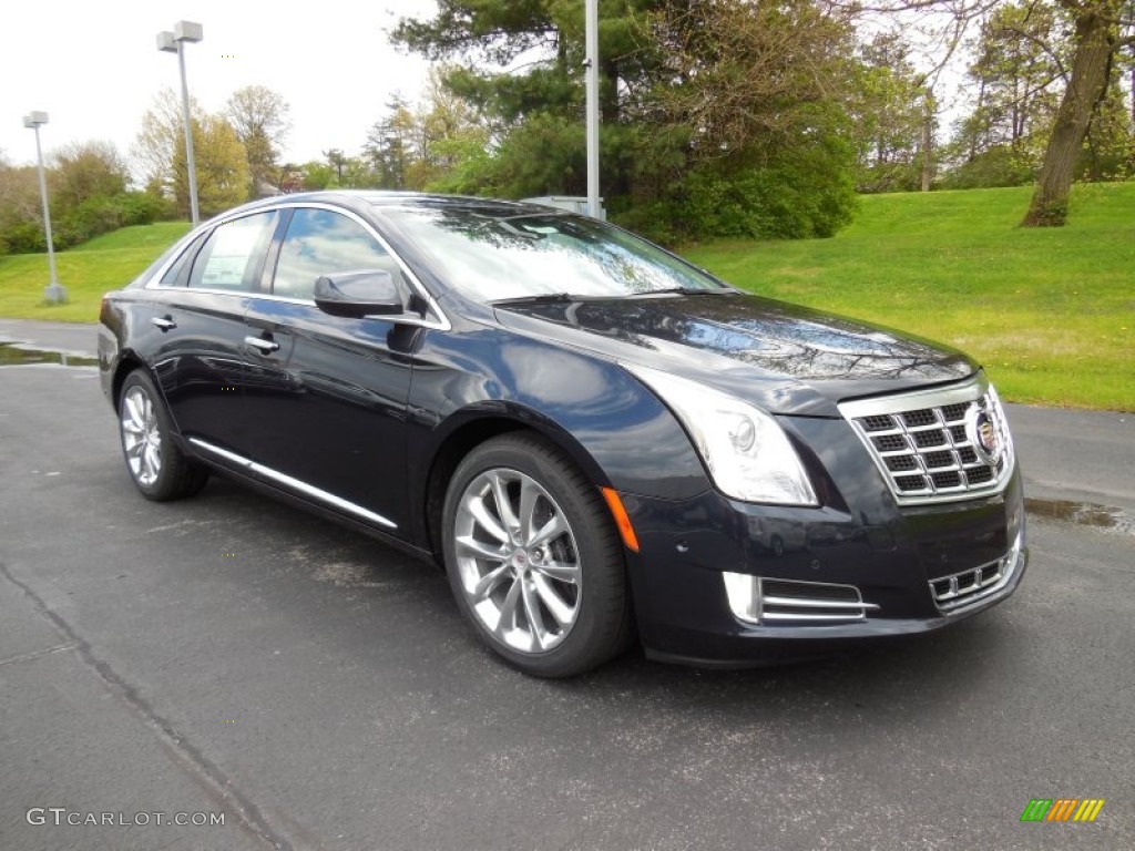 Sapphire Blue Metallic 2014 Cadillac XTS Luxury FWD Exterior Photo #93111665