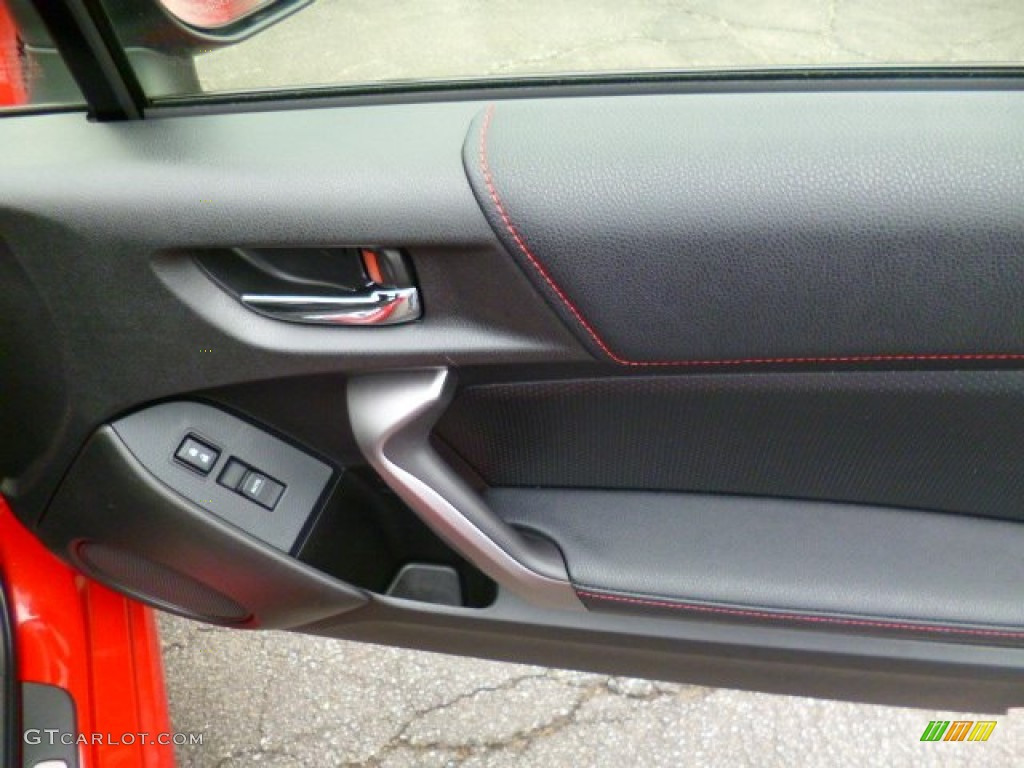 2013 BRZ Limited - Lightning Red / Black Leather/Alcantara photo #11