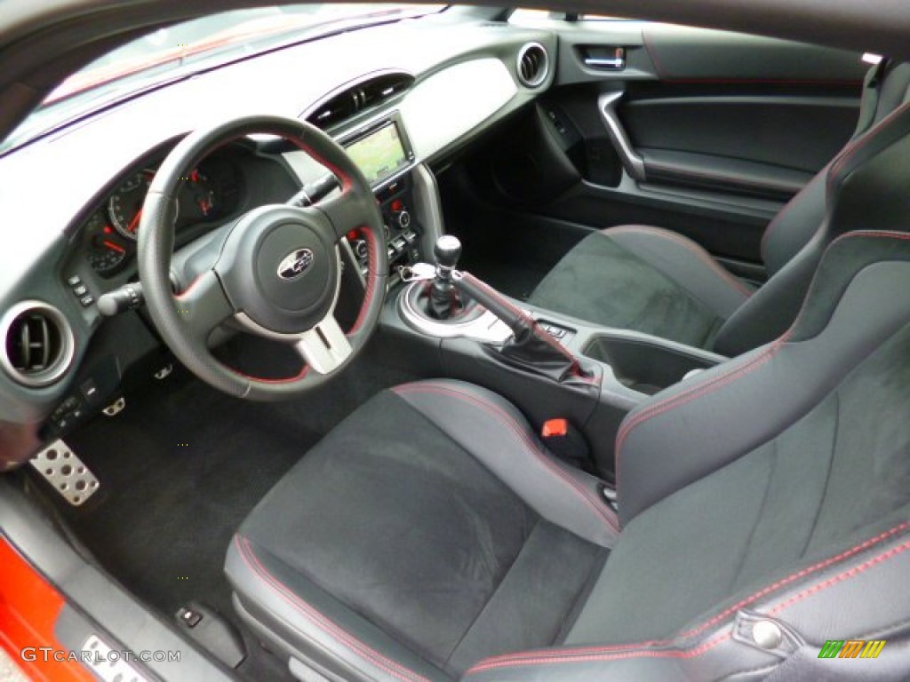 2013 BRZ Limited - Lightning Red / Black Leather/Alcantara photo #16