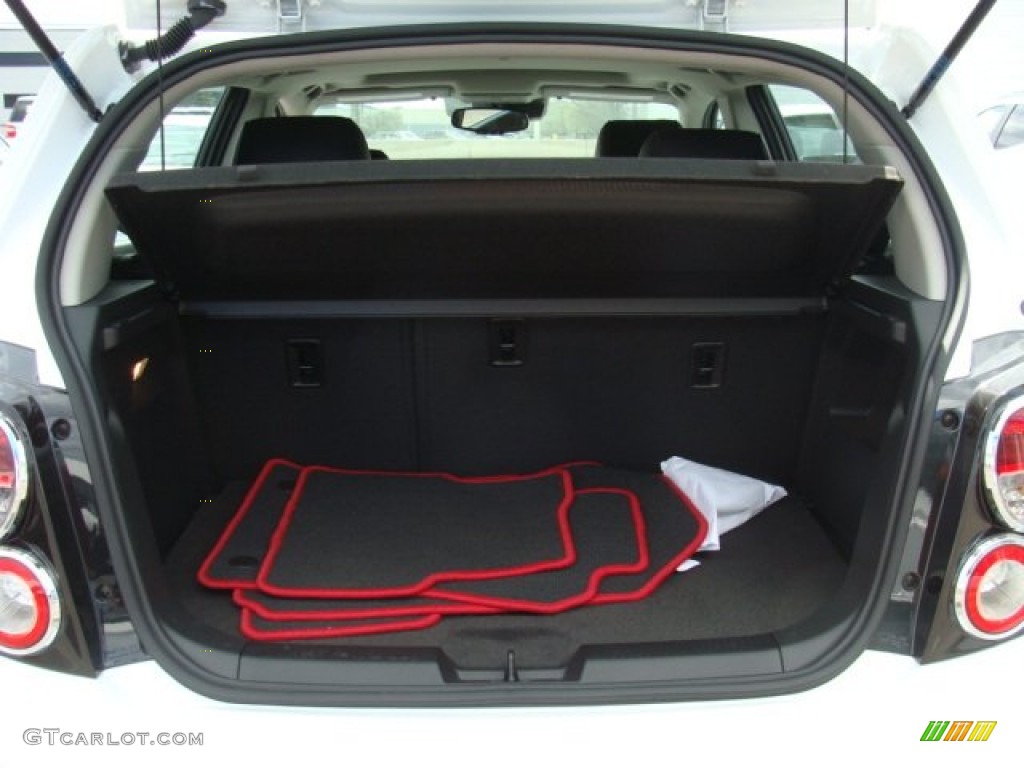 2014 Chevrolet Sonic RS Hatchback Trunk Photo #93113945