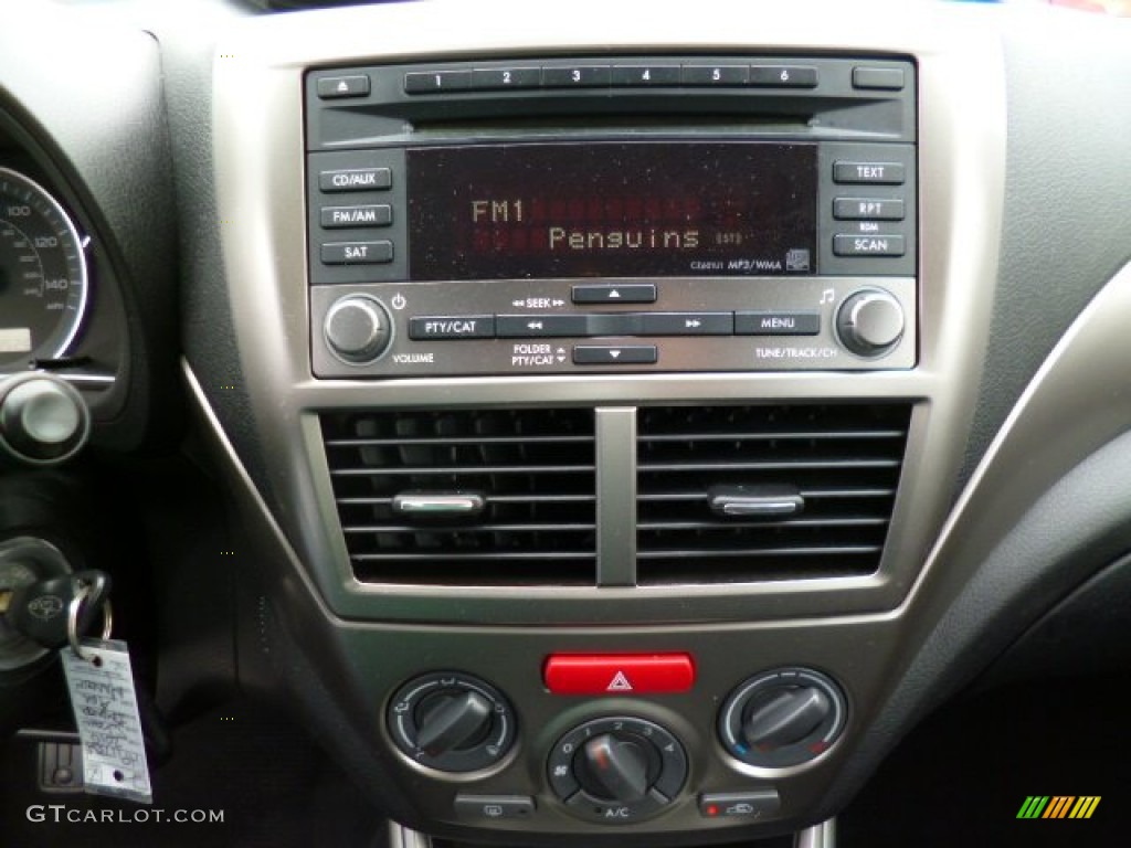 2010 Impreza 2.5i Sedan - Camellia Red Pearl / Carbon Black photo #19