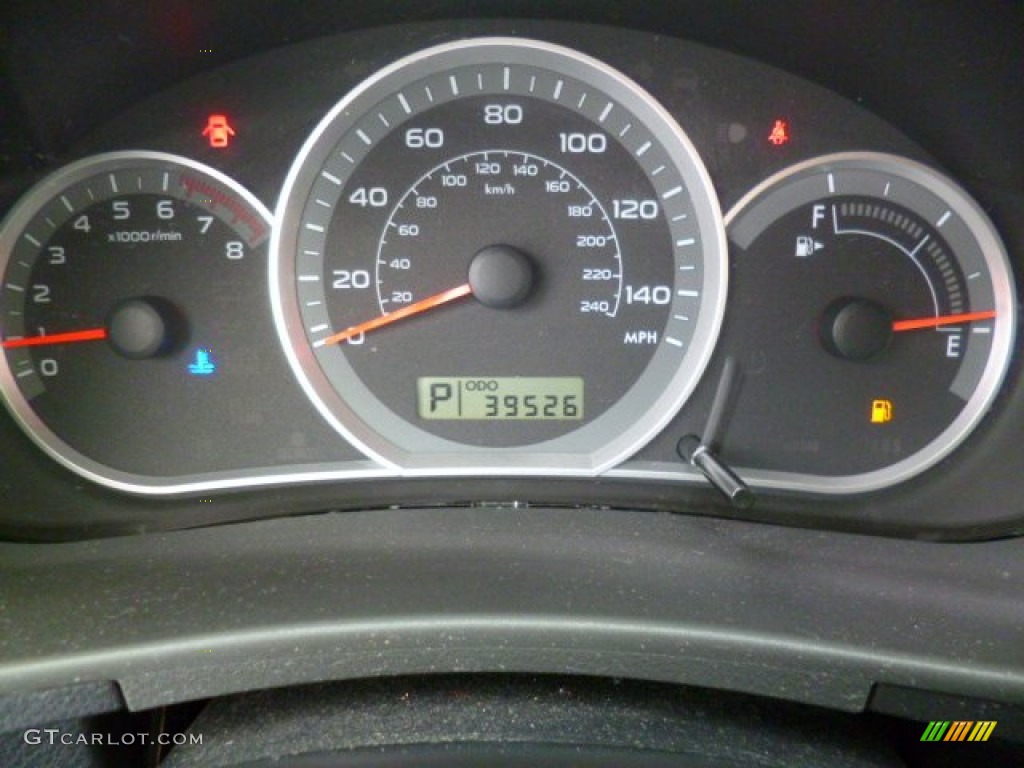 2010 Impreza 2.5i Sedan - Camellia Red Pearl / Carbon Black photo #20