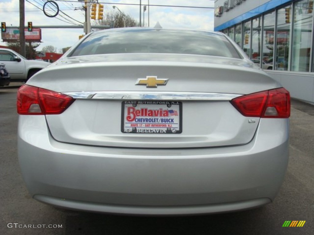 2014 Impala LS - Silver Ice Metallic / Jet Black/Dark Titanium photo #5
