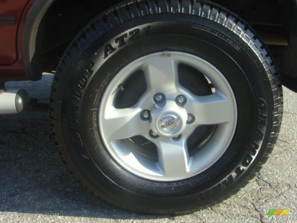 2004 Xterra SE 4x4 - Thermal Red Metallic / Gray photo #12