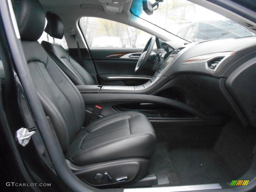 Charcoal Black Interior 2014 Lincoln MKZ FWD Photo #93116582