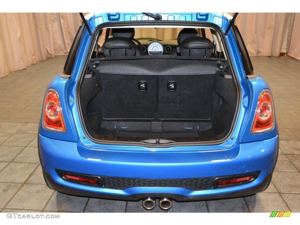 2012 Cooper S Hardtop - Laser Blue Metallic / Carbon Black photo #17