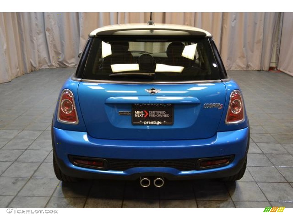 2012 Cooper S Hardtop - Laser Blue Metallic / Carbon Black photo #18