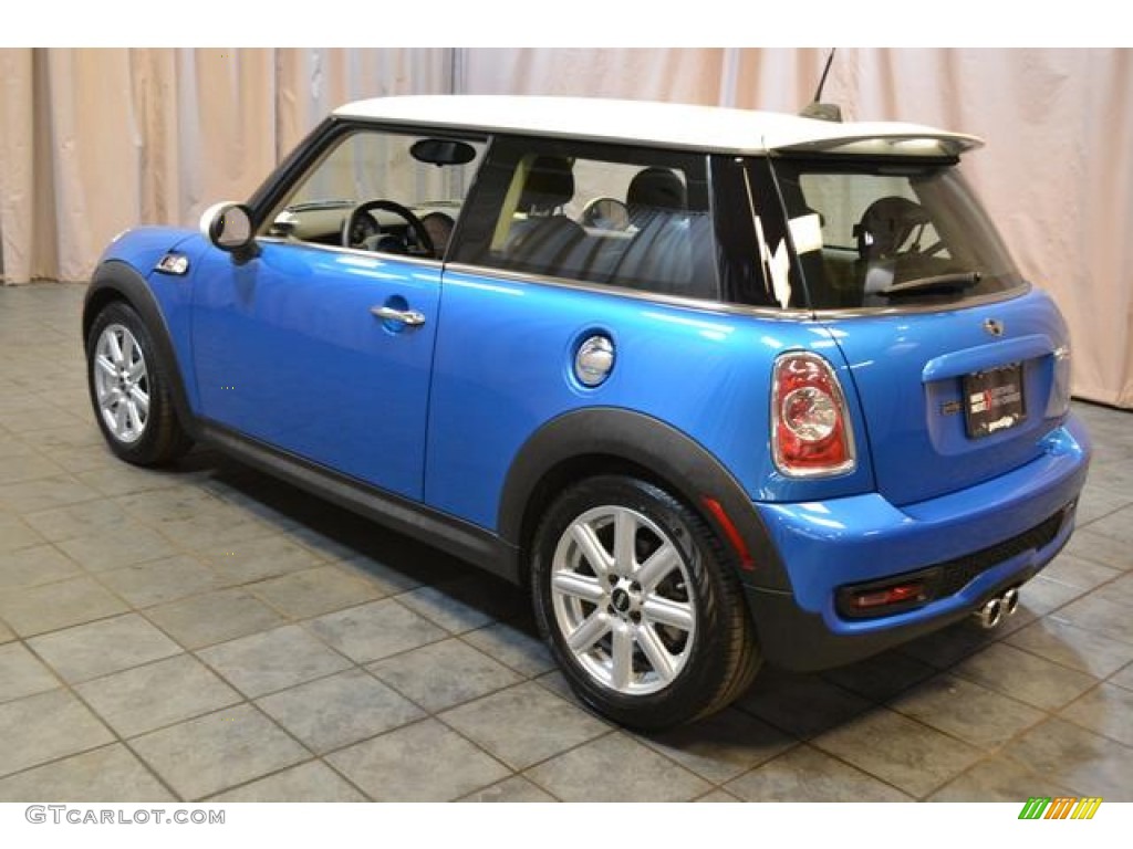 2012 Cooper S Hardtop - Laser Blue Metallic / Carbon Black photo #19
