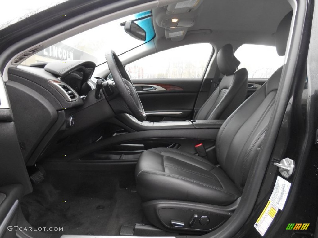 Charcoal Black Interior 2014 Lincoln MKZ FWD Photo #93116639