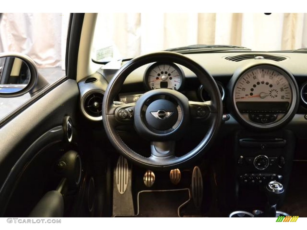 2012 Cooper S Hardtop - Laser Blue Metallic / Carbon Black photo #29