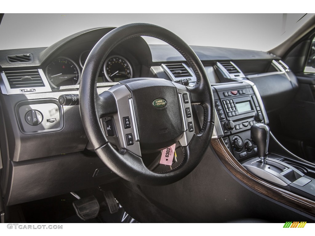 2009 Land Rover Range Rover Sport HSE Ebony/Ebony Dashboard Photo #93117416