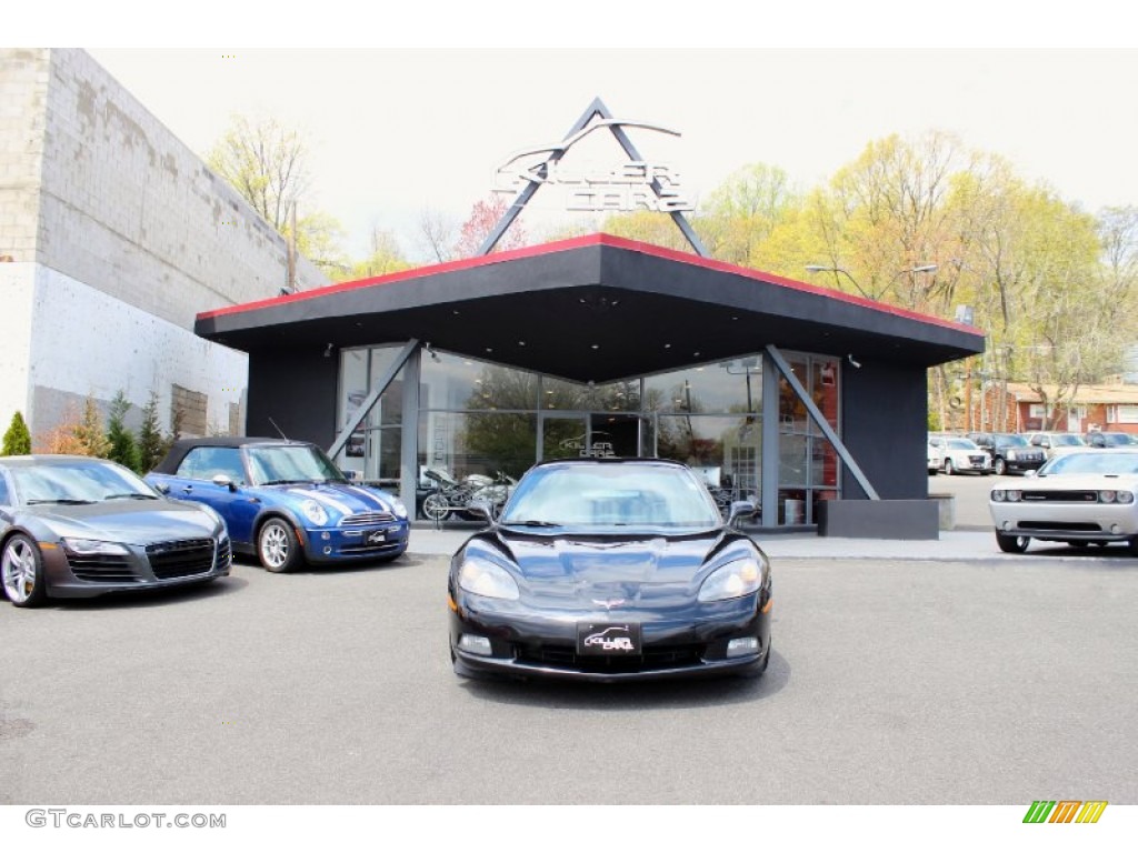 2007 Corvette Coupe - Black / Ebony photo #2