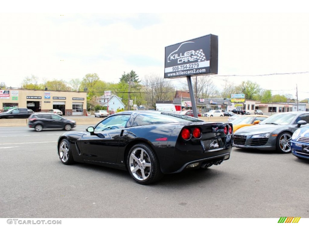 2007 Corvette Coupe - Black / Ebony photo #5