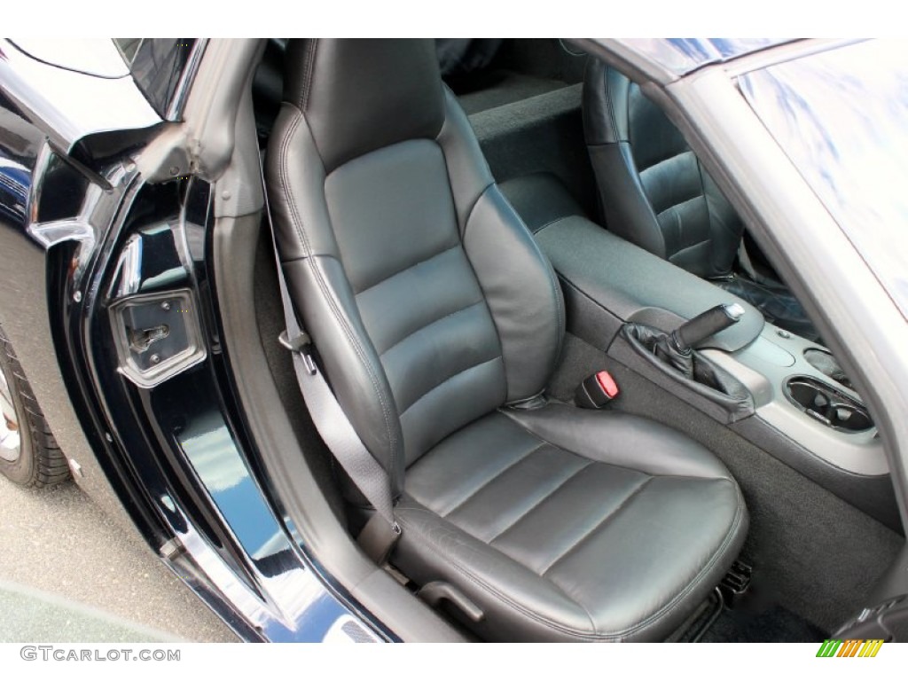 2007 Corvette Coupe - Black / Ebony photo #9