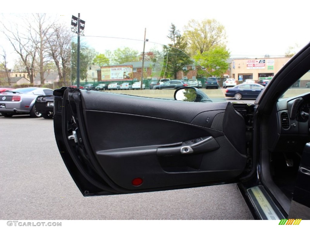 2007 Corvette Coupe - Black / Ebony photo #11