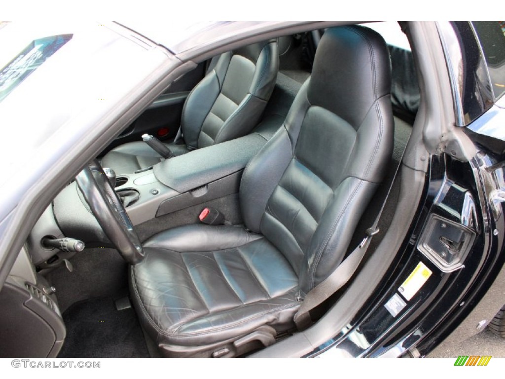 2007 Corvette Coupe - Black / Ebony photo #14