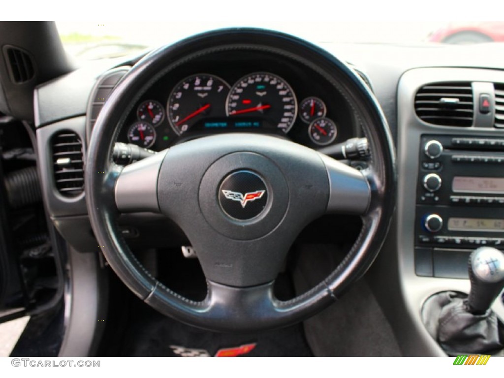 2007 Corvette Coupe - Black / Ebony photo #16