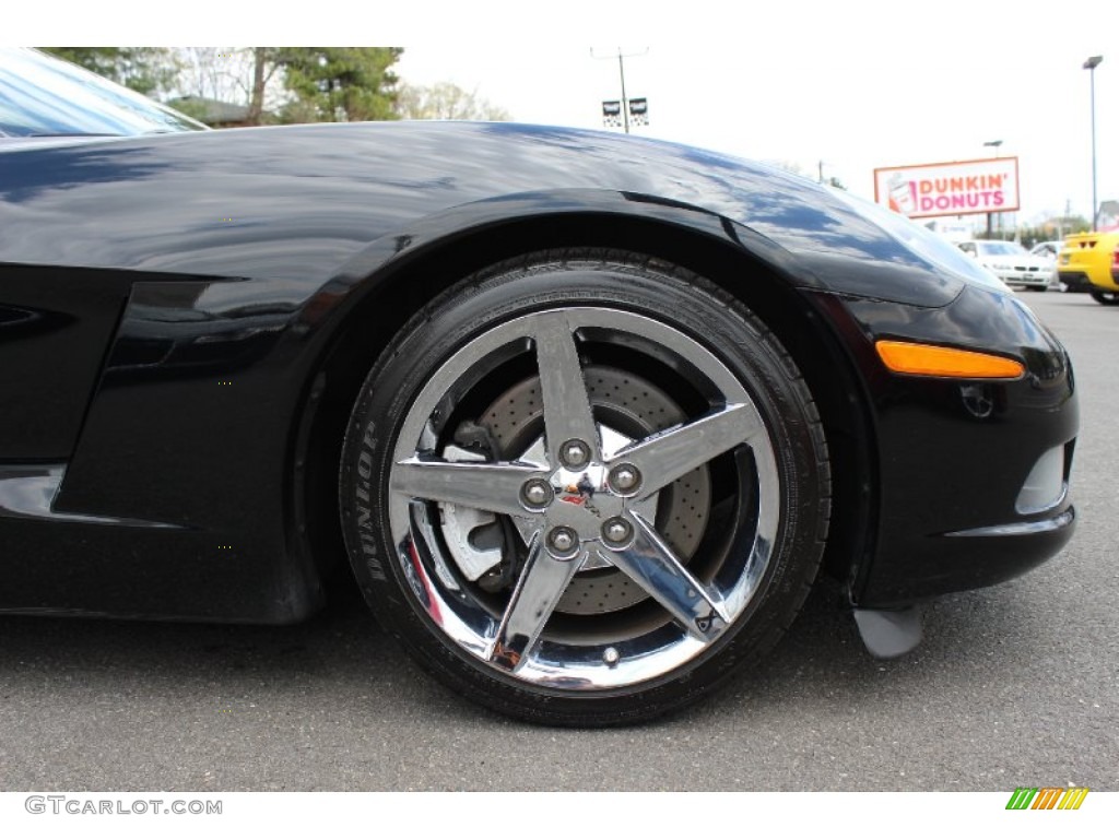 2007 Corvette Coupe - Black / Ebony photo #22