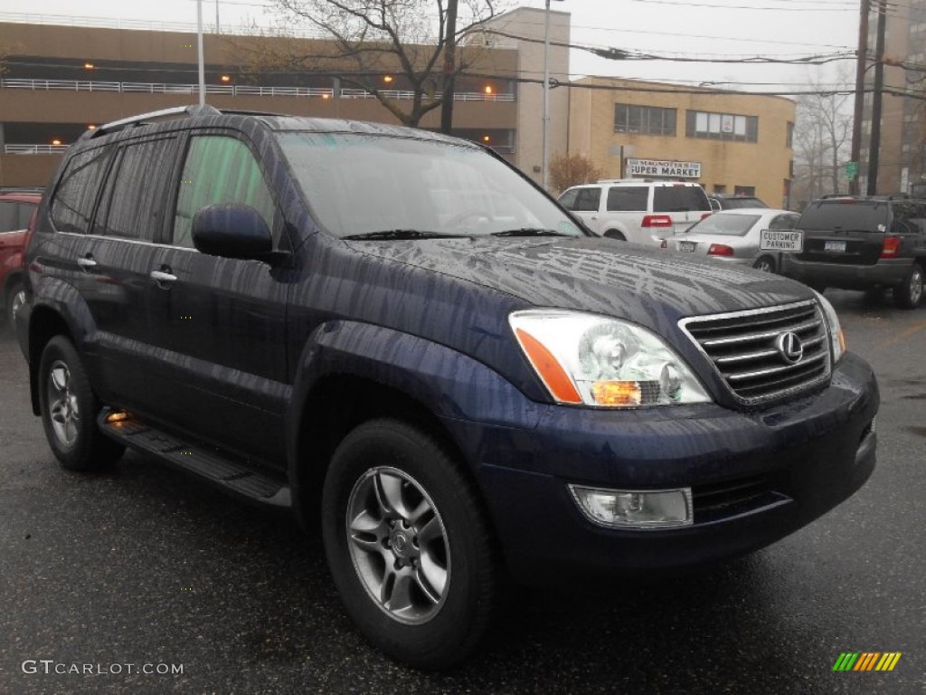 2008 GX 470 - Nautical Blue Metallic / Dark Gray photo #1