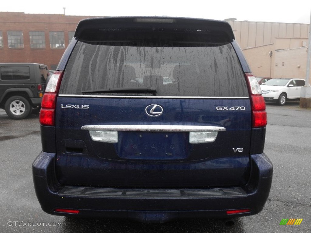 2008 GX 470 - Nautical Blue Metallic / Dark Gray photo #5