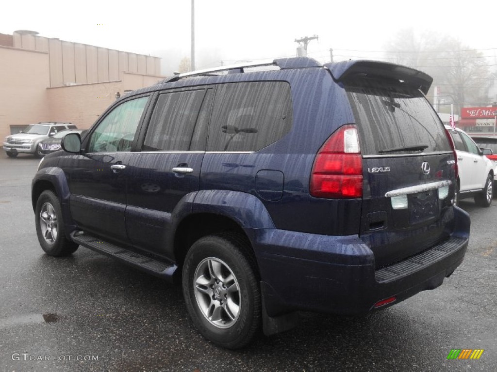 2008 GX 470 - Nautical Blue Metallic / Dark Gray photo #6