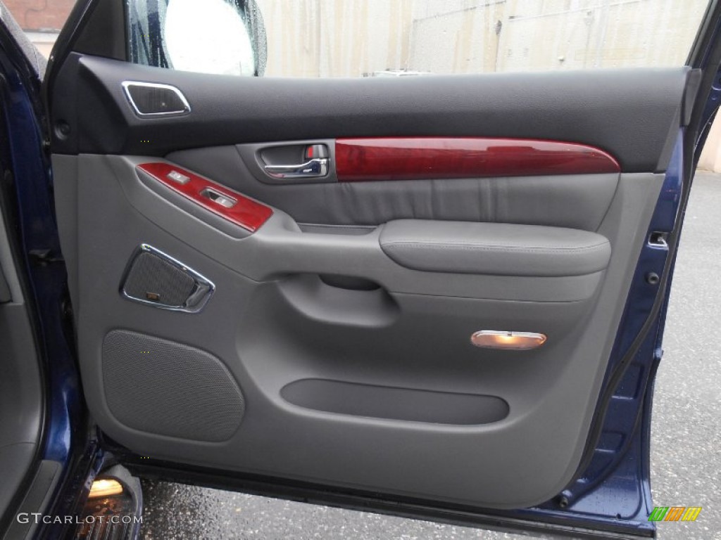 2008 GX 470 - Nautical Blue Metallic / Dark Gray photo #11