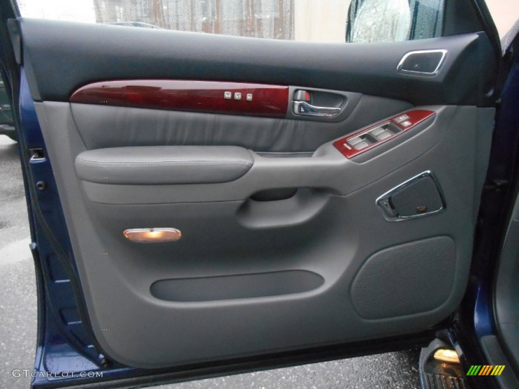 2008 GX 470 - Nautical Blue Metallic / Dark Gray photo #13