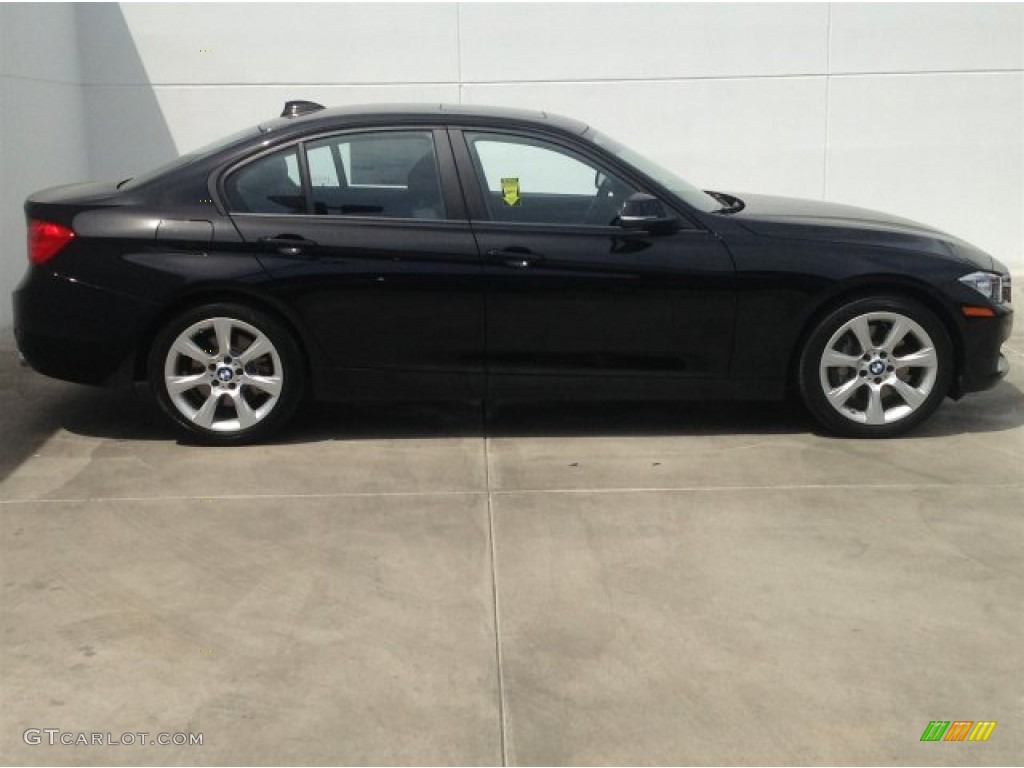 2014 3 Series 335i Sedan - Jet Black / Black photo #2