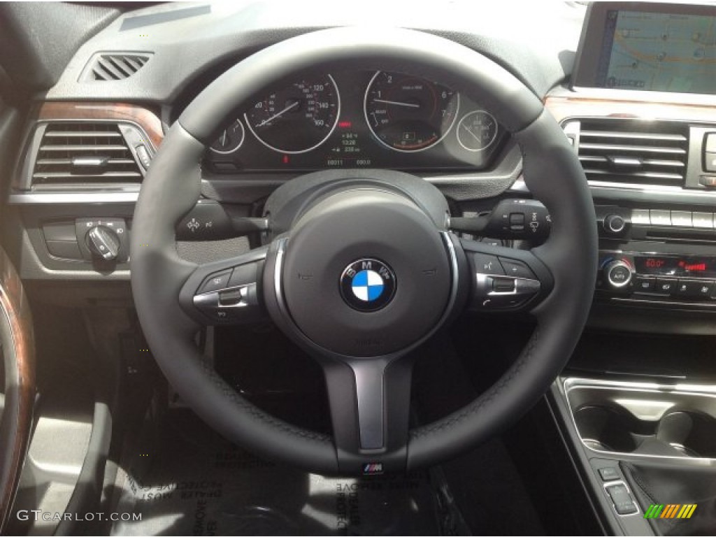 2014 BMW 3 Series 335i Sedan Steering Wheel Photos