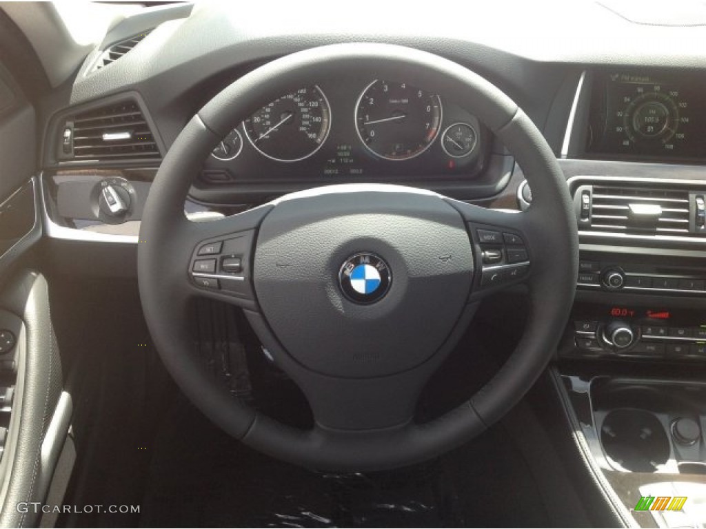 2014 5 Series 535i Sedan - Callisto Grey Metallic / Black photo #9