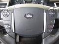 2010 Land Rover Range Rover Sport Ebony/Lunar Stitching Interior Steering Wheel Photo