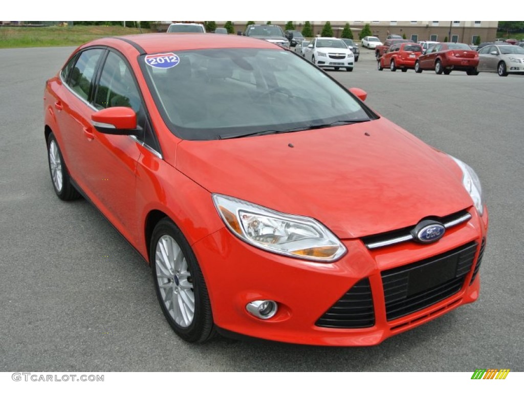 Race Red Ford Focus