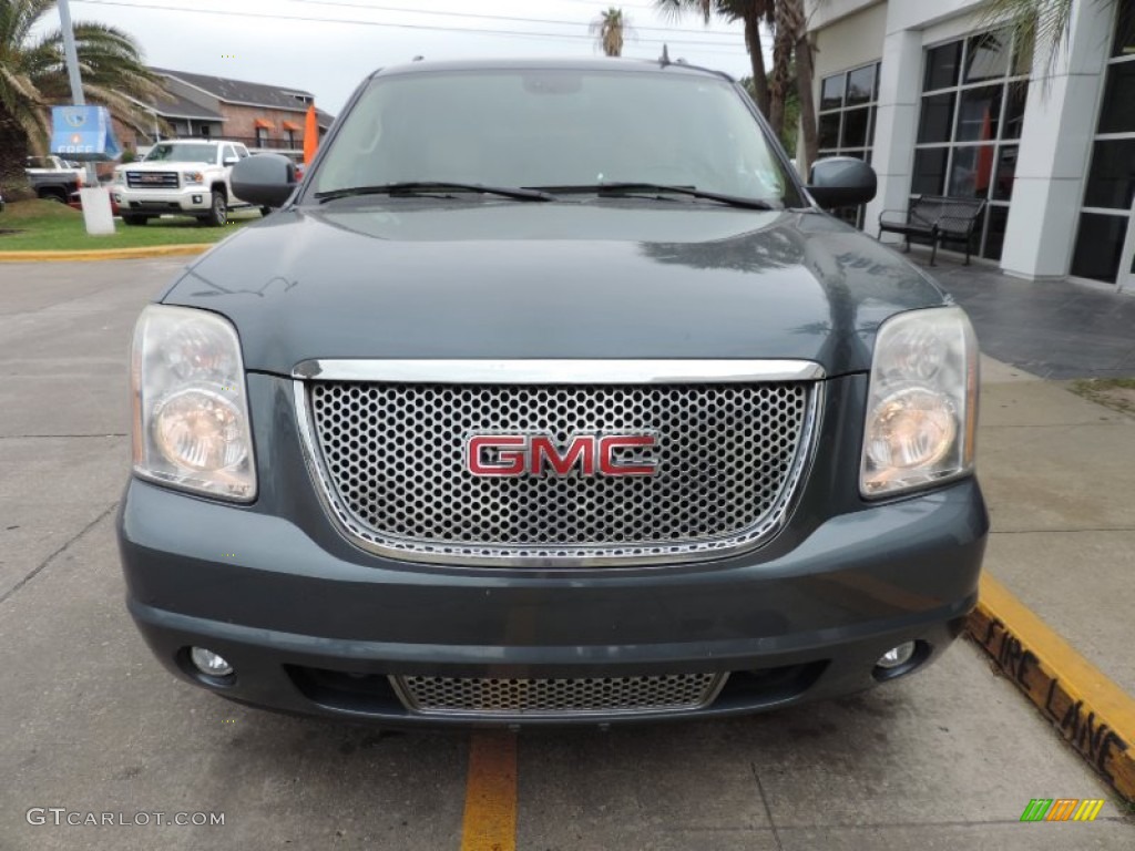 2007 Yukon XL Denali AWD - Stealth Gray Metallic / Cocoa/Light Cashmere photo #2