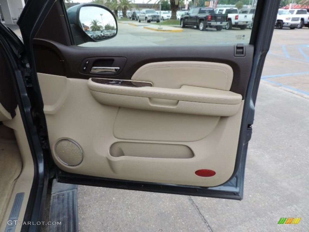 2007 Yukon XL Denali AWD - Stealth Gray Metallic / Cocoa/Light Cashmere photo #7