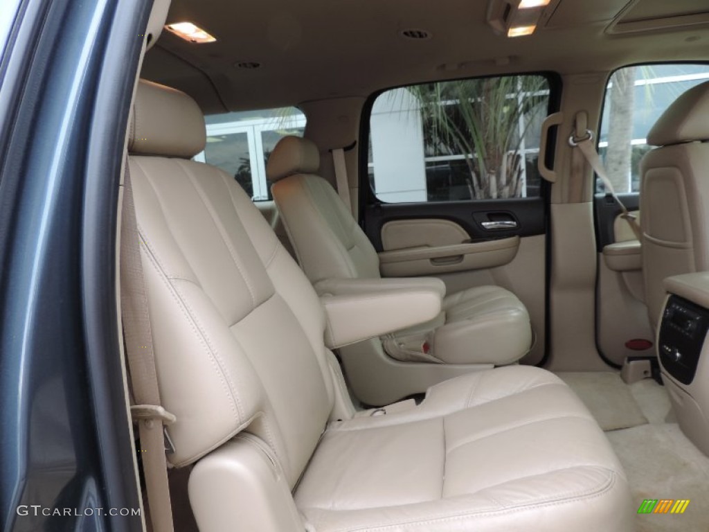 2007 Yukon XL Denali AWD - Stealth Gray Metallic / Cocoa/Light Cashmere photo #8