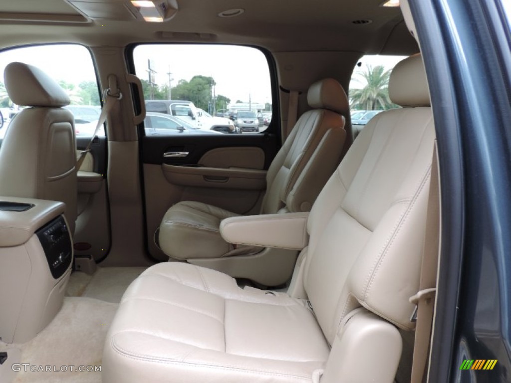 2007 Yukon XL Denali AWD - Stealth Gray Metallic / Cocoa/Light Cashmere photo #13