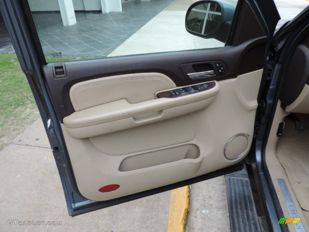 2007 Yukon XL Denali AWD - Stealth Gray Metallic / Cocoa/Light Cashmere photo #16